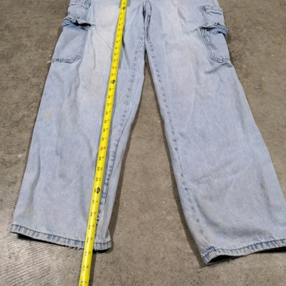 Y2K‎ Empyre Tori Light Wash Denim Cargo Pants Size 10 Skate Streetwear Style VTG